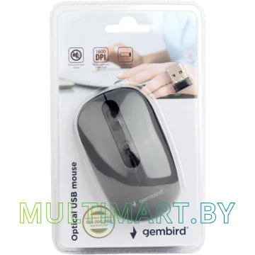 Мышь Gembird MUSW-355-GR картинка 5